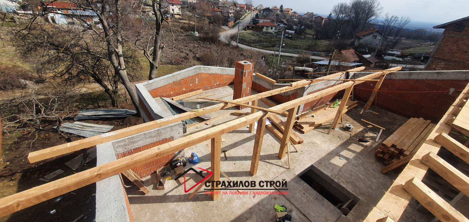 ремонт на покриви в цялата страна от страхилов строй